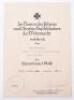 WW2 German Award Citation Grouping to Unteroffizier Franz Frankemoller Infantry Grenadier Regiment 166, Recommended for the German Cross in Gold December 1943 - 5