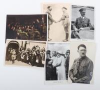 6x Third Reich Postcards of Adolf Hitler