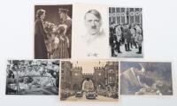 6x Third Reich Postcards of Adolf Hitler