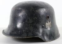 German Army Officers Double Decal Parade Helmet