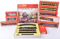 Hornby Railways 00 Gauge Flying Scotsman set and five Steam locomotives