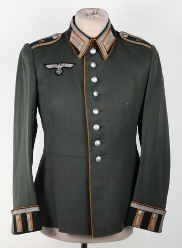 WW2 German Army Cavalry Section Senior NCO’s Parade Tunic