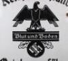 Third Reich Enamel Sign - 3