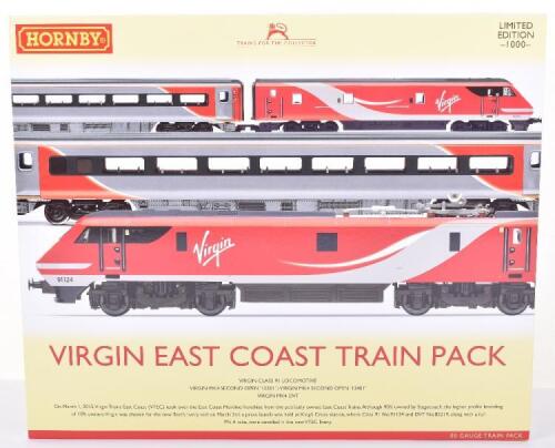 Hornby 00 Gauge R3501 Virgin East Coast Train Pack