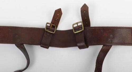 WW1 British 1914 Pattern Leather Waist Belt