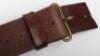 WW1 British 1914 Pattern Leather Waist Belt - 4