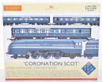 Hornby 00 Gauge R3092 Coronation Scot Train Pack