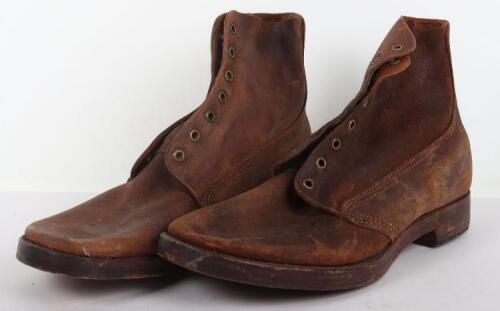 Original Pair of WW2 USMC Boondocker Boots