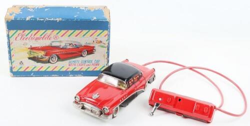 Mizuno (Japan) Tinplate Battery operated Electomobile Remote control car