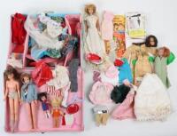 A Collection of Mattel Barbie/Sindy Dolls and Accessories