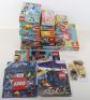 Collection of Lego 1980s period empty boxes and instructions