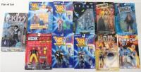 Collection 1990s TV, Film and Comics carded figures