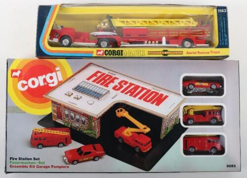 Corgi Juniors Fire Station Set