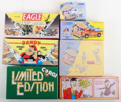 Seven Boxed Corgi Classics