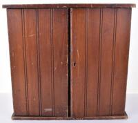A Rare Meccano No.1 Wooden Storage Cabinet
