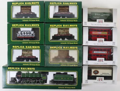 Boxed Replica Railways 00 Gauge Locomotive and Rolling Stock