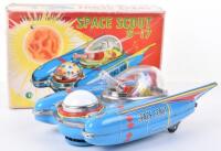 Yanoman (Japan) Tinplate Battery Operated Space Scout S-17