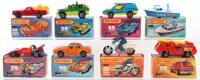 Eight Boxed Matchbox Lesney Superfast Models