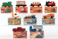 Nine Boxed Matchbox Lesney Superfast Models