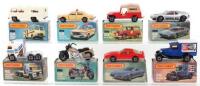 Eight Boxed Matchbox Lesney Superfast Models