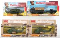 Four boxed Matchbox Battlekings diecast models