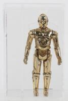 Vintage Kenner/Palitoy Star Wars C-3PO Solid Limbs 3 ¾ inches UKG 80% Graded Figure