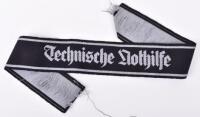 Third Reich TENO (Technical Organisation) Enlisted Ranks Cuff Title