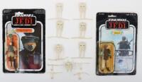 Two Star Wars Return of the Jedi Vintage Original Carded Figures