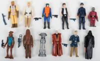 Twelve Loose First/second Wave 1970s-80s Vintage Star Wars Figure