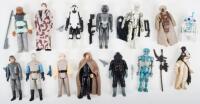 Fourteen Loose Second/Third Wave 1980s Vintage Star Wars Figures