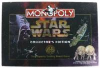 Star Wars Monopoly set hand signed twice by Dave Prowes who played Darth Vader