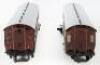 Pair of Bassett-Lowke 0 gauge LMS bogie Passenger coaches, 1920s - 3