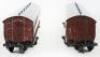 Pair of Bassett-Lowke 0 gauge LMS bogie Passenger coaches, 1920s - 4