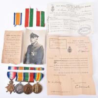 WW1 Mercantile Marine Merchant Fleet Auxiliary Medal Group of Four