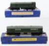 Two Hornby Dublo 3-rail boxed Diesel Electric locomotive