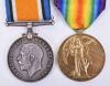 Great War Battle of Messines Killed in Action 10th London Regiment Officers Medal Pair