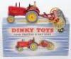 Dinky boxed 27AK Farm Tractor and Hay Rake