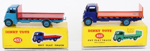 Dinky two boxed Guy Trucks