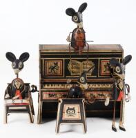 A Marx (England) tinplate clockwork Merrymakers Mouse Band, 1930s,