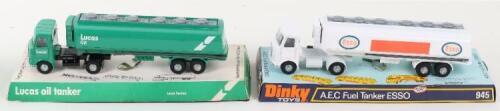 Two Dinky 945 A.E.C Tankers