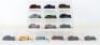 Fifteen repainted Dinky cars - 2