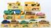 Eleven repainted Dinky trucks and cars - 2