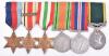 WW2 Campaign and Territorial Efficiency Medal Group of Six Royal Fusiliers