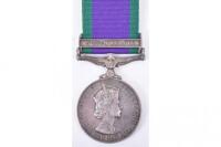 Elizabeth II General Service Medal (1962) Royal Artillery