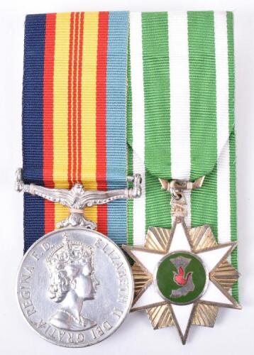 Vietnam Service Medal Pair Royal New Zealand Army Service Corps