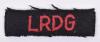 Long Range Desert Group Slip-on Shoulder Title