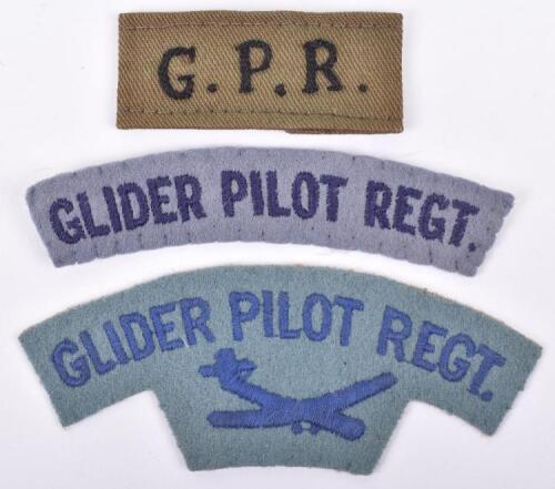 WW2 Glider Pilot Regiment Cloth Shoulder Title