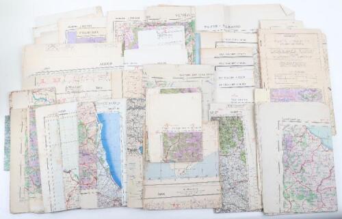 Collection of Flight Maps, Mainly World War 2