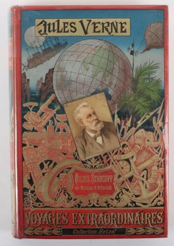 Voyages Extraordinaire Jules Verne Michel Strogoff Moscou-Irkoutsk, Published J.Hetzel et Cie Paris. 1893