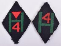 2x Variations of 76th Field Regiment Royal Artillery Formation Signs